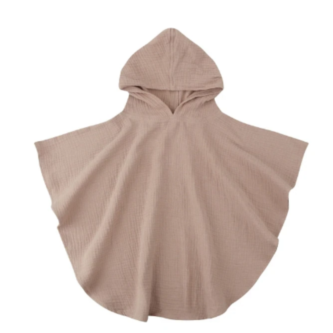 Baby Badeponcho aus Musselin