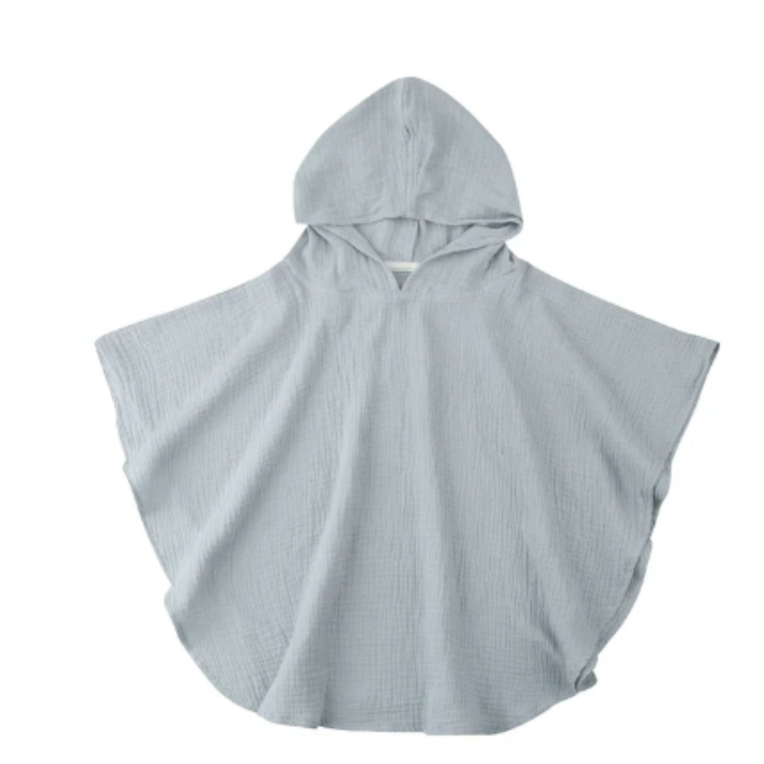Baby Badeponcho aus Musselin