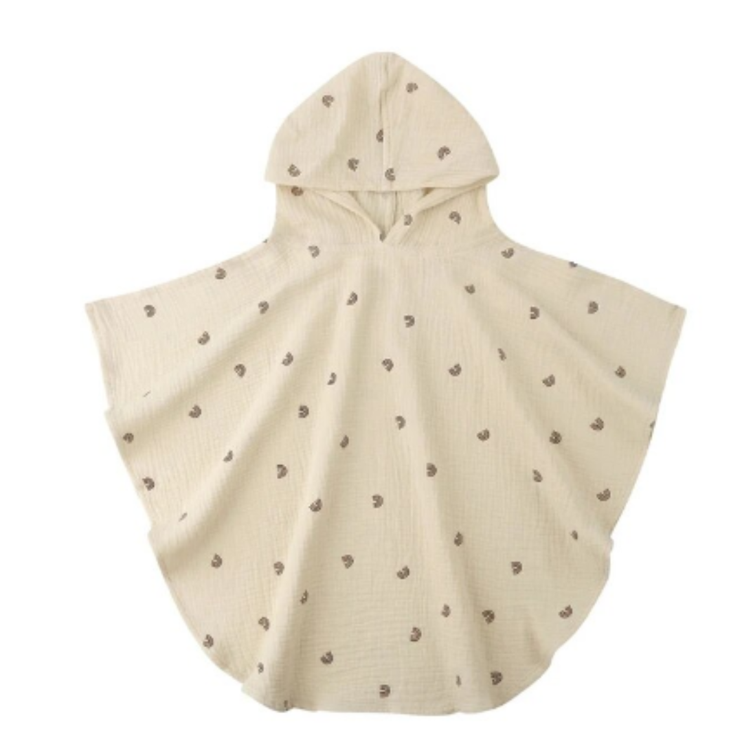 Baby Badeponcho aus Musselin