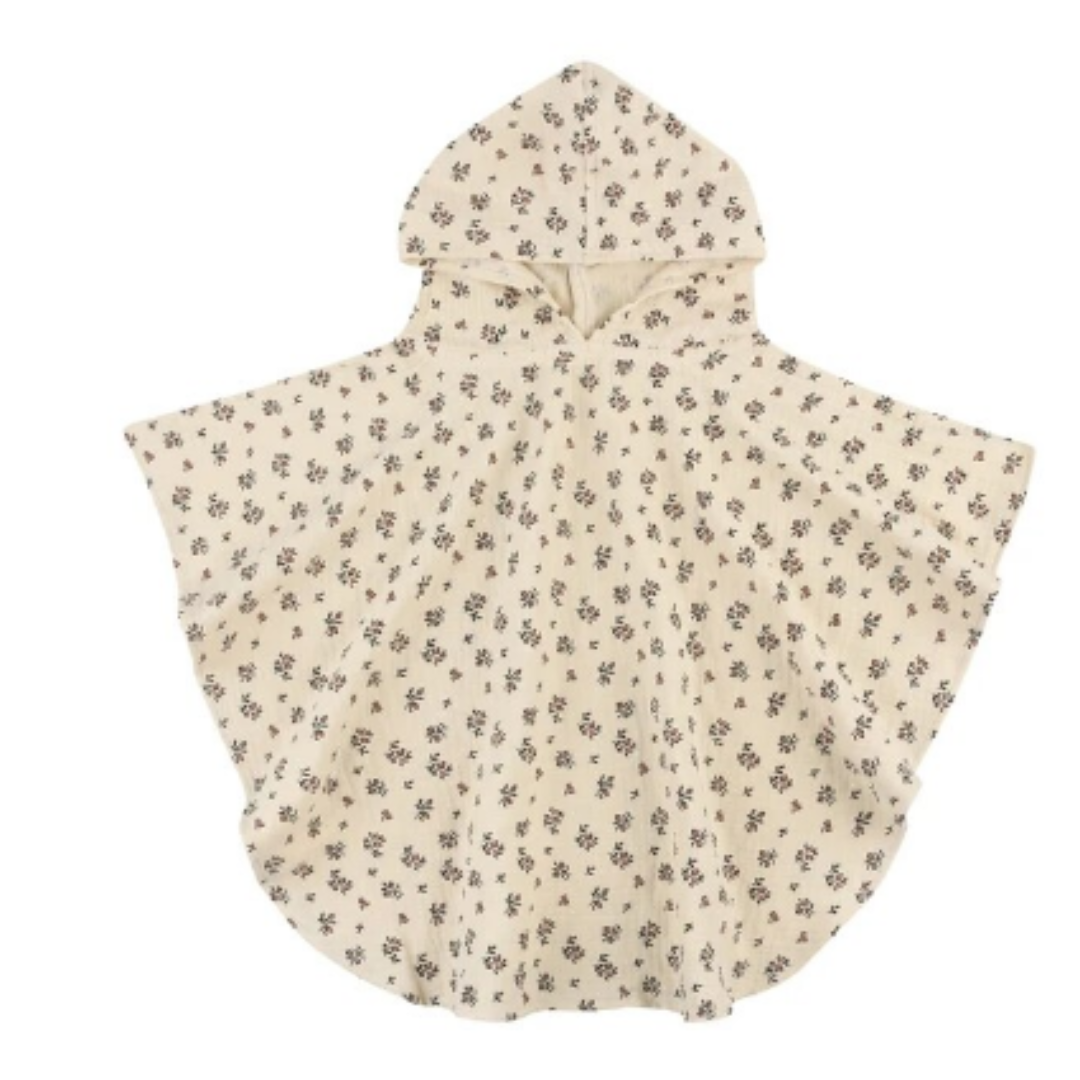 Baby Badeponcho aus Musselin