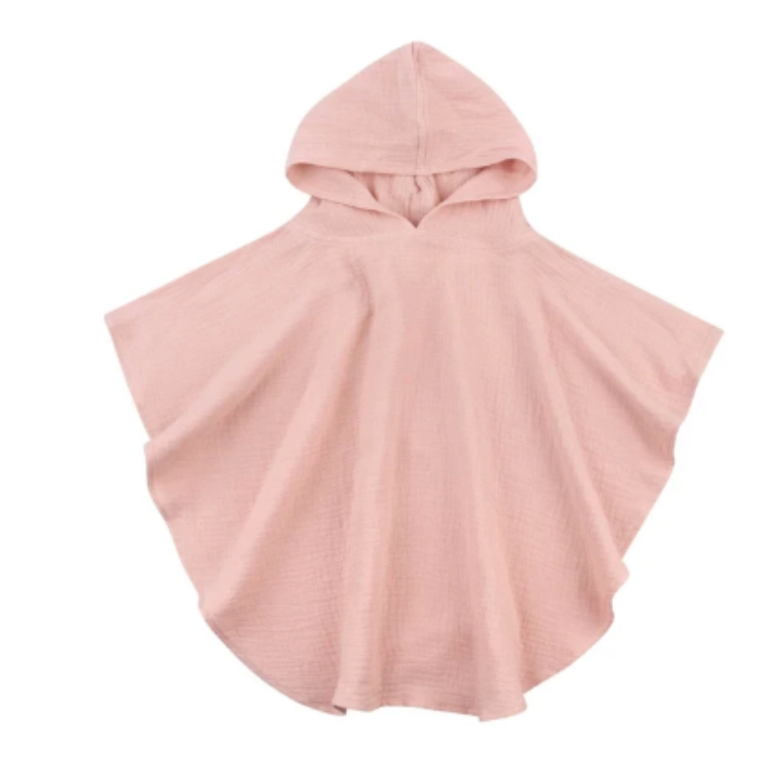 Baby Badeponcho aus Musselin