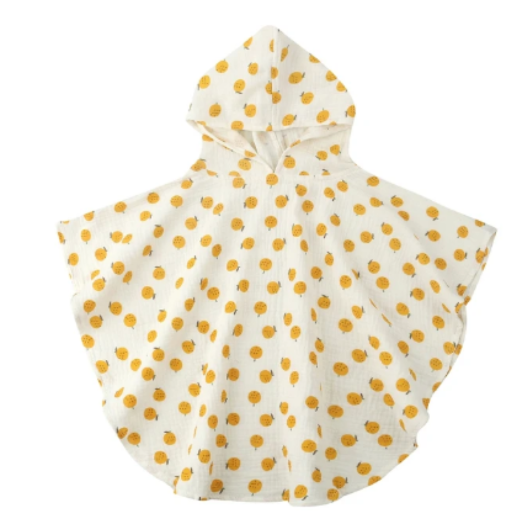 Baby Badeponcho aus Musselin