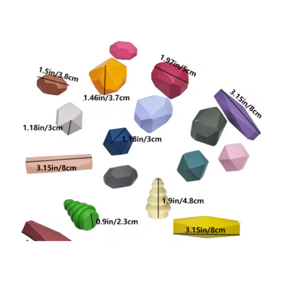 Montessori Holzbausteine