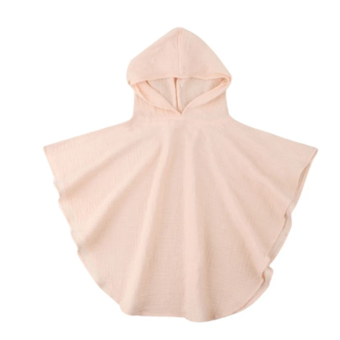 Baby Badeponcho aus Musselin