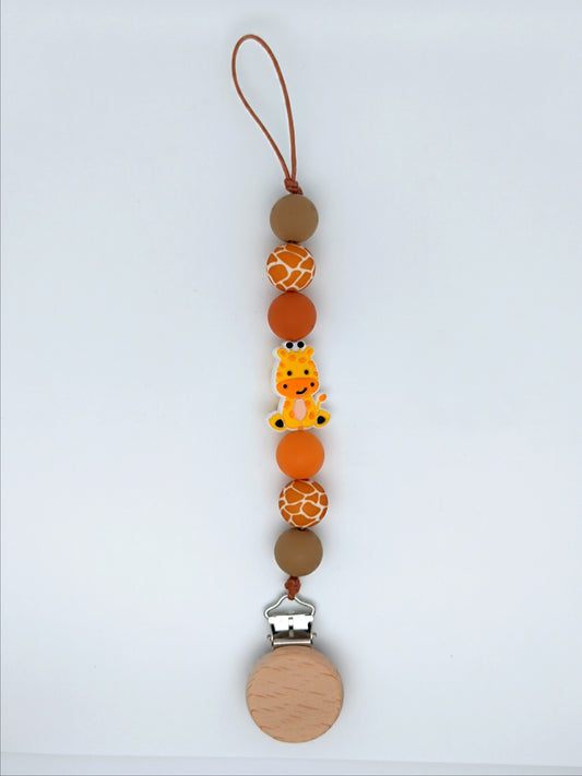 Schnullerkette Giraffe