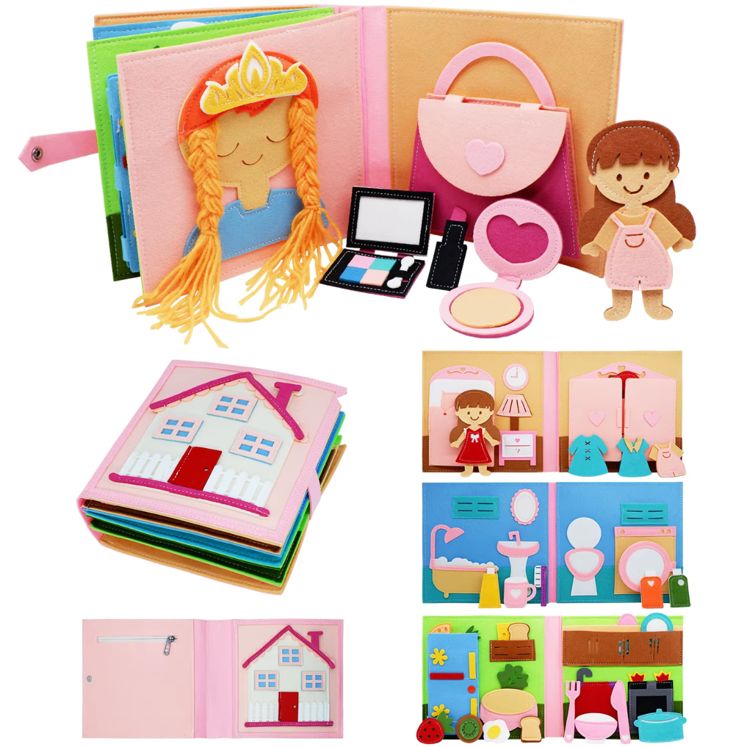Pink - Busy Book